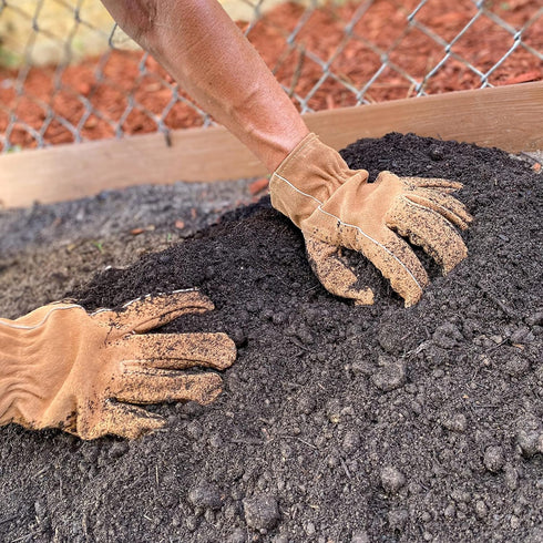 Wells Lamont Leather Work Gloves, Suede Cowhide, Large (1012L) , Brown...