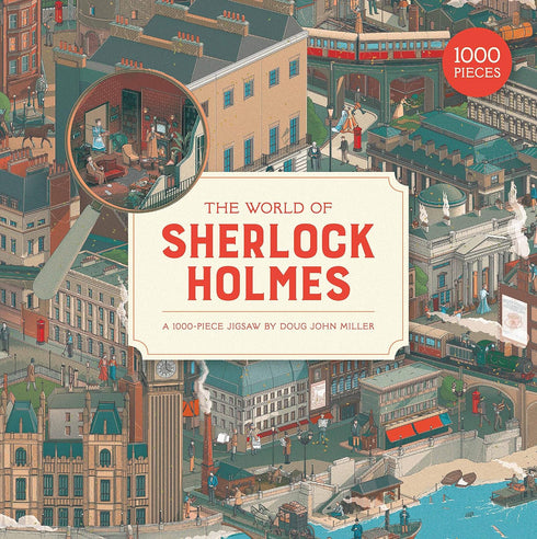 Laurence King The World of Sherlock Holmes 1000 Piece Puzzle...