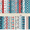 Pattern Paper Pack - Sail Away - 16 Double-Sided 12"x12" Collection Includes 32 Patterns - Scrapbooking Card Making Crafting - by Miss Kate Cuttab...