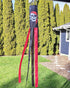 Pirate Skull and Bones Windsock | Durable Outdoor Hanging Decoration | Yard, Garden, Patio, Halloween and More | 60 Inch...