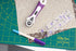 The Quilted Bear Quilting Rulers - Transparent Acrylic Non Slip Quilting, Patchwork & Sewing Ruler with Clear Black Lines & 30, 45 & 60 Degree Ang...
