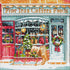 Dimensions Gold Collection Small Counted Cross Stitch Kit, 'Coffee Shoppe', 18 Count White Aida Cloth, 6'' x 6'', Black...