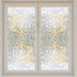 Window Privacy Film Rainbow Window Clings Removable Stained Glass Window Film Static Sun Blocker Heat Control Non Adhesive Living Room Nursery Roo...