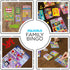 AQUARIUS Teenage Mutant Ninja Turtles Bingo Game - Fun Family Party Game for Kids, Teens and Adults - Entertaining Family Game Night Gift - Offici...