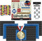 Scrapbook Customs Go Big Gymnastics Themed Paper and Stickers Scrapbook Kit, 12 inch by 12 inch...
