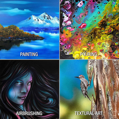 US Art Supply 5 X 7 inch Professional Artist Quality Acid Free Canvas Panels 12-Pack (1 Full Case of 12 Single Canvas Panels)...