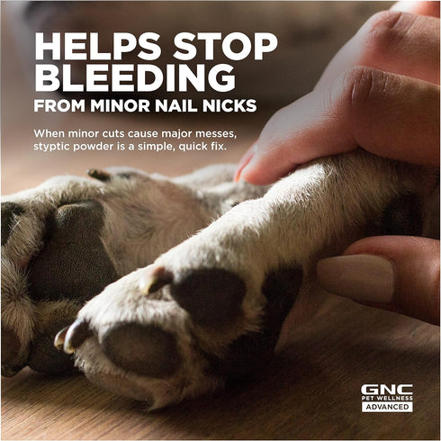 GNC Pets Advanced Styptic Powder for Dogs | Styptic Powder for Dogs, Use for Nail Clipping | Stop Bleeding with Styptic Powder for Dogs | Dog Styp...