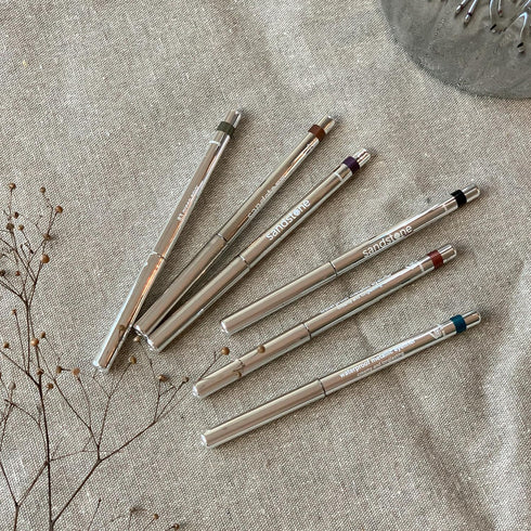 Hypoallergenic Eyeliner Waterproof (Spicy Cinnamon) - Unscented Metallic Brown Eye liner - Vegan and Cruelty Free Eye Pencil - Colored Eyeliners f...