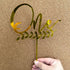 Gold Shiny 1st Birthday Topper - Acrylic Number One Smash Cake Topper Decoration For Baby Shower Photo Booth Props, First Birthday and Anniversary...