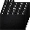 27 Black Index Card Dividers 3x5" - Large Index Cards for Index Card Box, Index Card Organizer, Index Cards Holder - Alphabetical File Dividers, R...