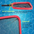 U.S. Pool Supply Professional Heavy Duty Large 14" Swimming Pool Leaf Skimmer Net - Strong Aluminum Frame for Faster Cleaning & Easier Debris Pick...