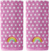 SKL Home Rainbow Cloud 2 Pc Hand Towel, Pink...