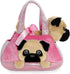Aurora® Fashionable Fancy Pals™ Peek-A Boo Pug Stuffed Animal - On-The-go Companions - Stylish Accessories - Multicolor 7 Inches...