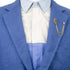 Knighthood Men's Shimmer Marvel Stone With Abstract Metalic Outline Hanging Chain Tassel Suit Collar Brooch Lapel pin...