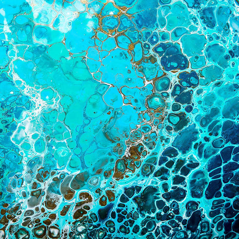 U.S. Art Supply Silicone Pouring Oil - 2-Ounce - 100% Silicone for Dramatic Cell Creation in Acrylic Paint...