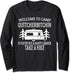 Welcome to Camp Quitcherbitchin - Funny Camping Long Sleeve T-Shirt...
