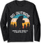Funny Animal Go Outside Get Eaten By Bear Long Sleeve T-Shirt...