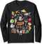 Botanical Gardener Landscaper Veggie Garden Gardening Tools Long Sleeve T-Shirt...