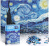 Starry Night Puzzle 1000 Pieces Van Gogh Mini Puzzle for Adults Artwork Jigsaw Puzzle Family Game...
