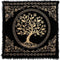 Indian Consigners Altar Cloth Alter Tarot Witchery Square 18" Celtic Tree of Life Wica Spread Decor...