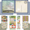 Scrapbook Customs Themed Paper and Stickers Scrapbook Kit, West Virginia Vintage...