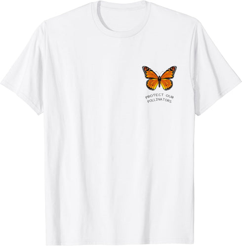 Protect Our Pollinators Shirt Butterflies T-Shirt...