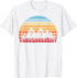 Outdoors Wild Trees Wildlife Nature Retro Forest T-Shirt...