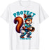 Squirrel Catcher Protect Your Nuts, Funny Baseball T-Shirt...
