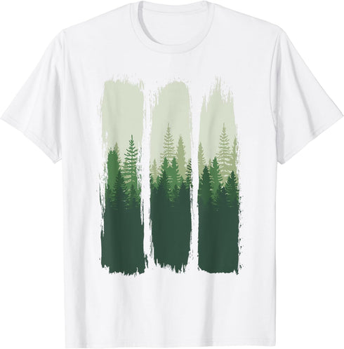 Wildlife Landscape Outdoors Trees Forest Wild Nature T-Shirt...