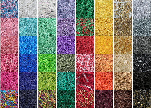 MagicWater Supply - 1/2 LB - Kraft - Crinkle Cut Paper Shred Filler great for Gift Wrapping, Basket Filling, Birthdays, Weddings, Anniversaries, V...