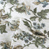 Ellis Curtain Madison Floral 58" x 15" Lined Scallop Valance, Blue...