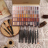 UCANBE 60 Colors Naked Eyeshadow Palette + Makeup Brush Set, All in One Nude Neutral Smokey Makeup Pallet with Brushes, Pigmented Warm Matte Shimm...