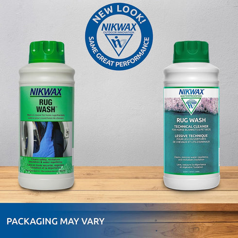 Nikwax Rug Wash, 34fl oz ,Blue...