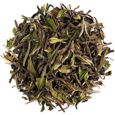 White Peony White Tea - Bai Mu Dan Chinese White Tea - Pai Mu Tan Loose Leaf Tea From China - Baimudan or Paimutan - White Tea Leaves Loose Leaf W...
