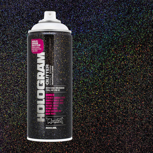 Montana Cans Montana Effect 400 ml Hologram Glitter Color, Clear Spray Paint...
