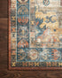 Loloi Skye Collection SKY-11 Rust/Blue 2'-0" x 5'-0" Accent Rug...