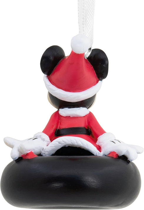 Hallmark Disney Minnie Mouse on Snow Tube Christmas Ornament...