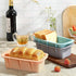 3PCS Silicone Bread Loaf Pan, Non-Stick Bread Pans for Baking, Easy Release Loaf Pan, Great for Homemade Bread, Cakes, Brownies, Dishwasher Safe (...