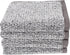 710-01-03-72-4P Diamond Jacquard Quick Dry Hand Towels Set, 16" x 30", Gray...