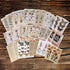 200 Pieces Vintage Scrapbook Supplies Pack for Junk Journal Planners DIY Paper Stickers Vintage Ephemera Pack Decoupage for Art Journaling Bullet ...