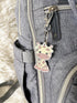 Baby Giraffe Keychain - Charm for Purse Diaper Bag Tote Bag Kids Backpack Keychain...