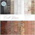 CRAFT CONSORTIUM LTD Craft CON PAPRPAD12 TXTR, Brick Textures, 20 Designs...