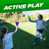 Geospace The Original Pop 'N Catch Family Game, Double Set - Launch & Catch The Ball! Perfect for Backyard Play, Beach Play, Tailgate | Fun for Ki...