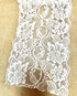 Natural White Floral Lace Yard Trim Soft Ribbon 6inch 15ft 5yards Eco Friendly, DIY Gift Wrapping, Weddings, Tie Backs Home Decor Crafts Decoratio...