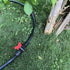 Drip Irrigation Fittings Kit for 1/2 Inch Tubing -18 Pieces Set- 3 Tees,3 Switch Valves,3 T Connectors,2 Elbows,3pcs 1/2" to 1/4" tubing Reducers,...