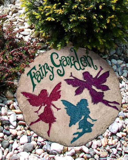 Spoontiques - Garden Décor - If Tears Could Build A Stairway Memorial Stepping Stone - Decorative Stone for Garden...