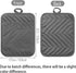 GROBRO7 5Pack Pocket Pot Holders Cotton Heat Resistant Potholder Multipurpose Hot Pads Machine Washable Oven Mitts Cooking Pads Bulk for Daily Kit...