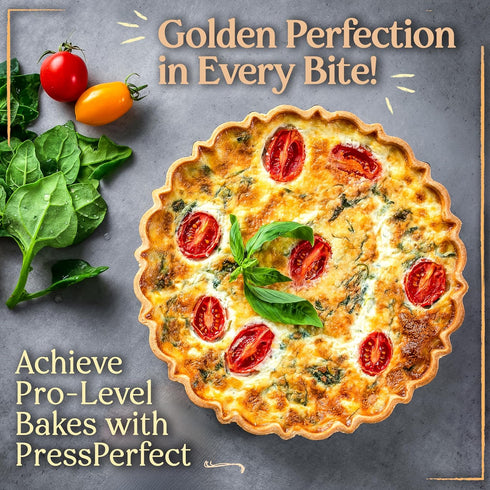 Patz&Patz PressPerfect Silicone Pie Weight – Pie Weights for Blind Baking – for Pies, Tarts, Quiches – Food-Safe, Easy to Clean – Designed Exclusi...
