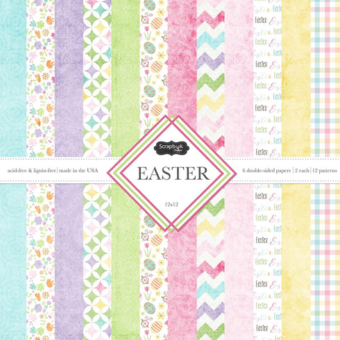 Scrapbook Customs Themed Paper Scrapbook Kit, Easter...