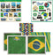 Scrapbook Customs Themed Paper and Stickers Scrapbook Kit, Brazil Sightseeing...